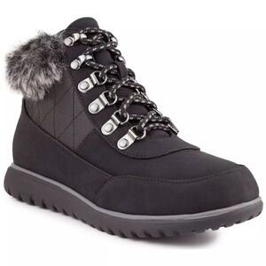 Boots, Karen Scott8 Ankle boots Black, NEW, warm and cute!